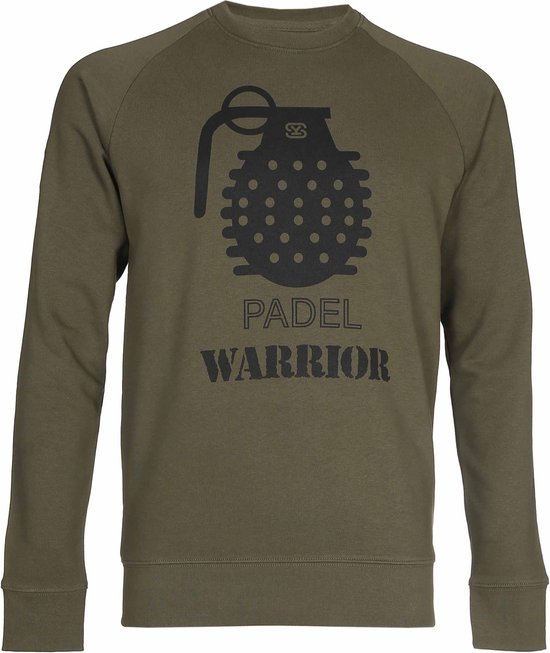 PADELbySY - WARRIOR - UNISEX SWEATER - KHAKI - SIZE XL