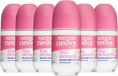 Instituto Espanol Rosa Mosqueta Deodorant Vrouw - Aantrekkelijke Geur - Natuurlijke Verzorging en Bescherming van Je Mooie Oksels - 6 x 75 ml