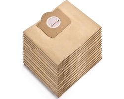 15x Karcher Stofzuigerzakken geschikt voor Kärcher WD3 / MV 3 / A 22 / A 25 / A26 / SE 4001 / 6.959-130.0 Stofzakken stofzuiger zak
