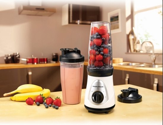 Morphy Richards 403032 Blender voor op aanrecht 0.75l 300W Zwart, Roestvrijstaal, Wit blender van Morphy Richards — afbeelding 5