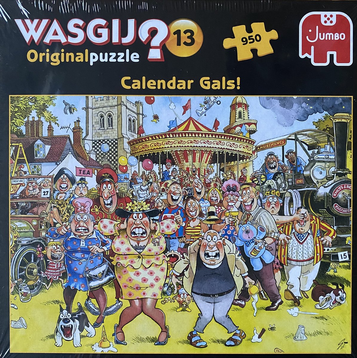 Wasgij Original 13 Calendar Gals! Puzzel - 950 stukjes