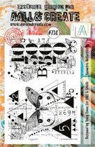 Aall & Create clearstamps A5 - Geometric butterflies