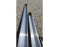 Intergard Aluminium profiel U-profiel voor betonschutting