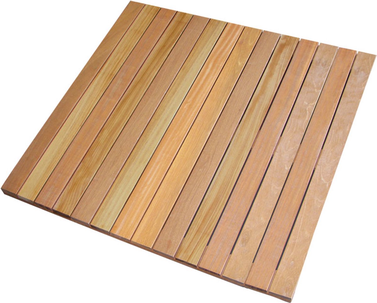 Bol.com Intergard Vlondertegels 100x100cm hardhout (glad) aanbieding