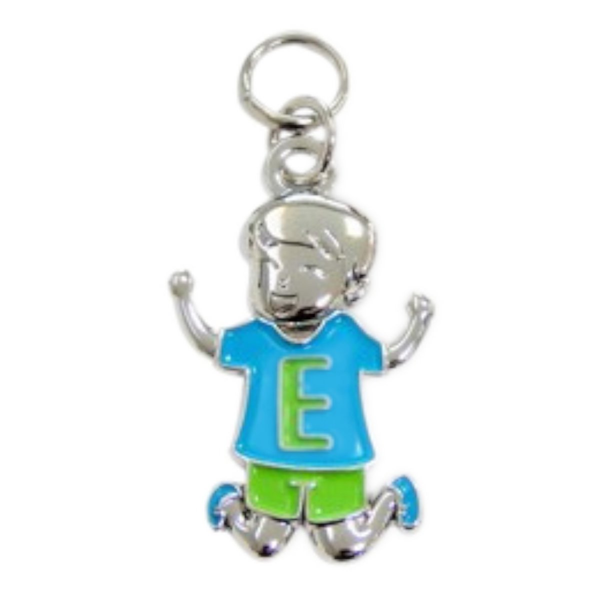 Bedeltje - E - Jongen - Charms for you