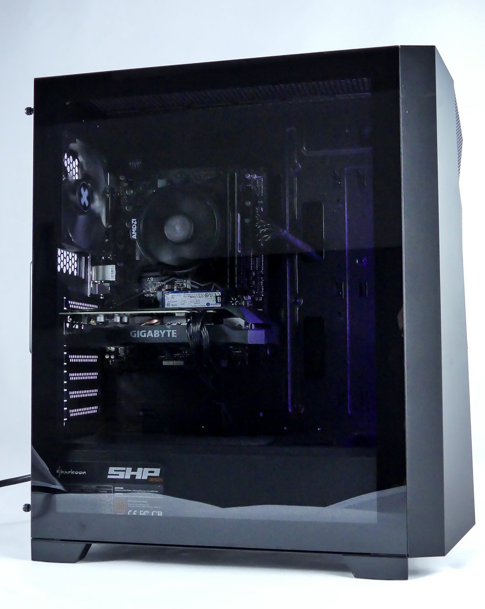 144Hz GeForce RTX3050 Gaming PC Setup Compleet met 27" Curved Gaming Monitor - 16GB RAM - 1TB M2.0 SSD thumbnail 2