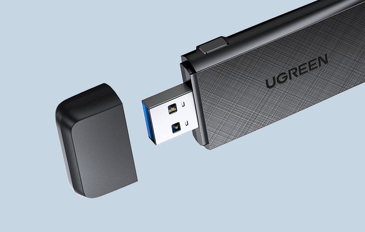 UGREEN CM492 USB-adapter / externe netwerkadapter, dual-band 2,4 GHz ...