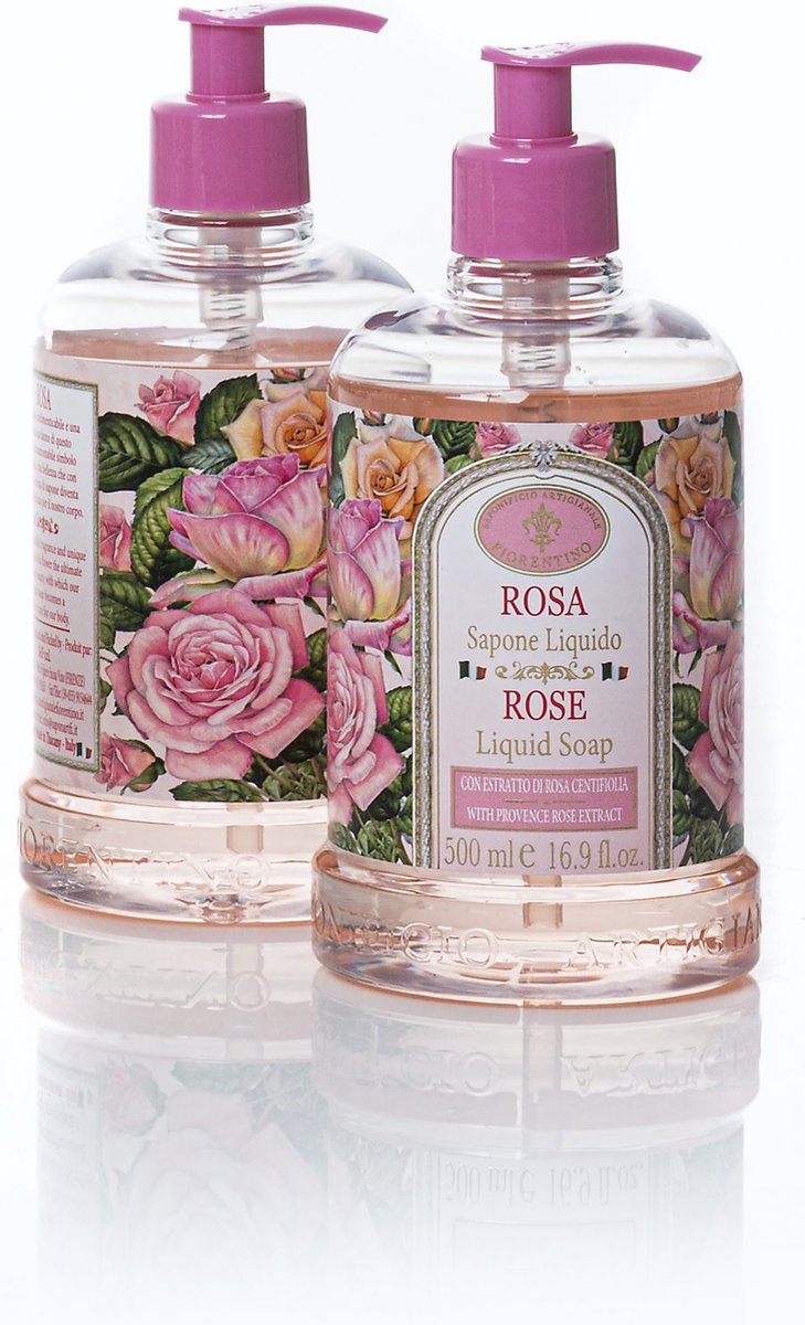 Goedkoopste Fiorentino vloeibare handzeep Rose 500 ml