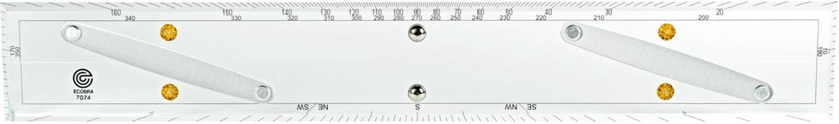 Parallel Lineaal Ecobra 15, 38.1cm