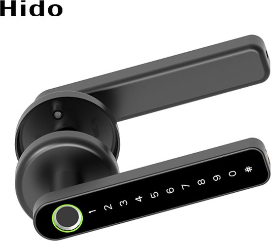 Serrure de porte intelligente à écran tactile avec empreinte digitale-GUA - Bricolage