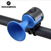 Rockbros Elektrische Fietshoorn - Fietsbellen - Fietstoeter - Blauw - Waterbestendig
