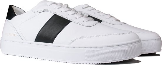 Tommy hilfiger Shoe Sneaker Wit - Taille 41 - Homme - Collection  Automne/Hiver - Cuir | bol.com