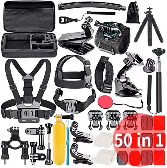 Kit d'accessoires pour caméra d'action GoPro Hero 11 10 9 8 Max 7