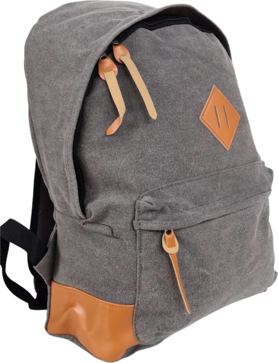 Active Rugzak Unisex - Schooltas - Sport Rugzak - 20 Liter - Grijs