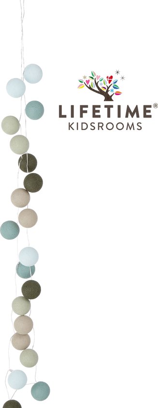 Lifetime Kidsrooms Cotton light string - Fresh