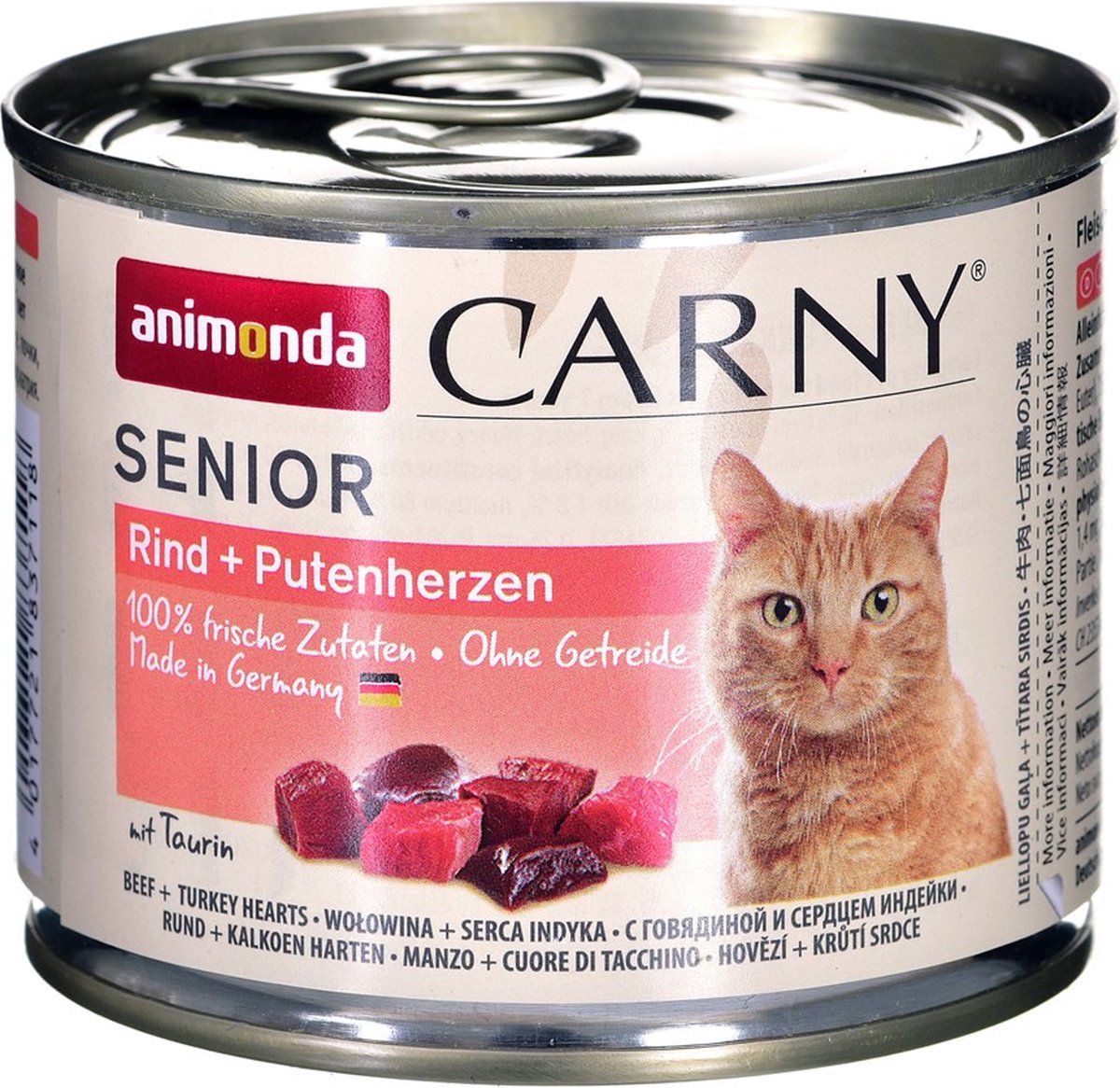 Animonda Animonda Carny Senior - Rund/Kalkoen - 6 x 200 g