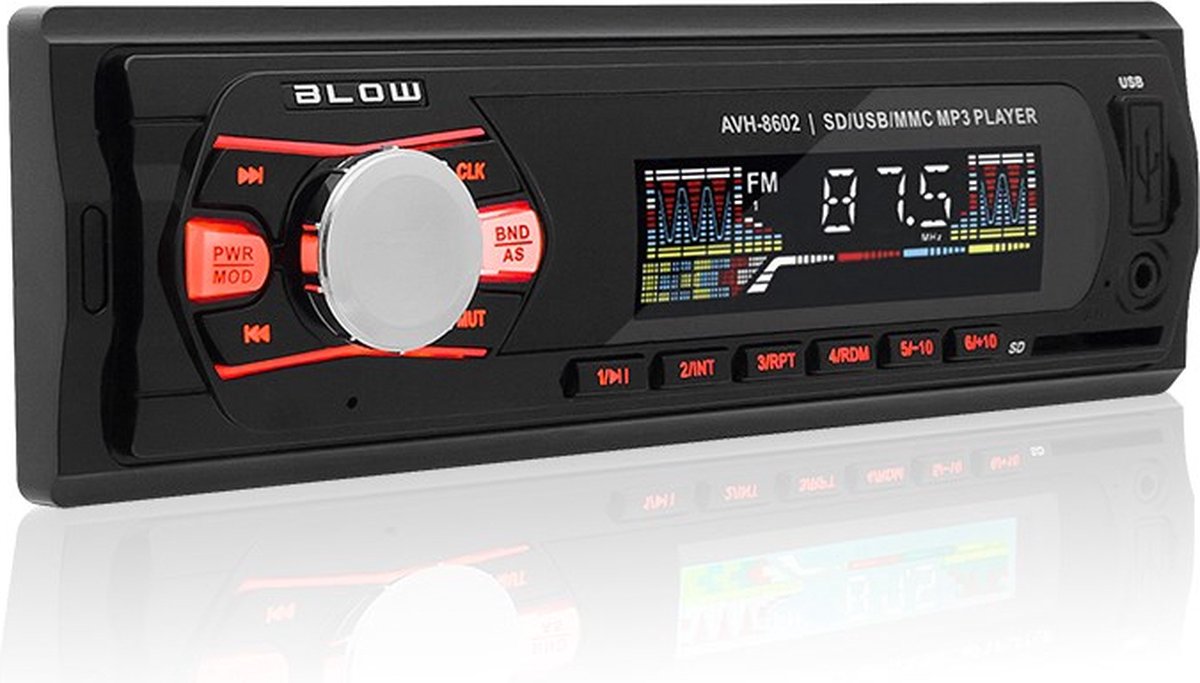 Autoradio Blaas BLOW AVH-8602 MP3/USB/SD/MMC