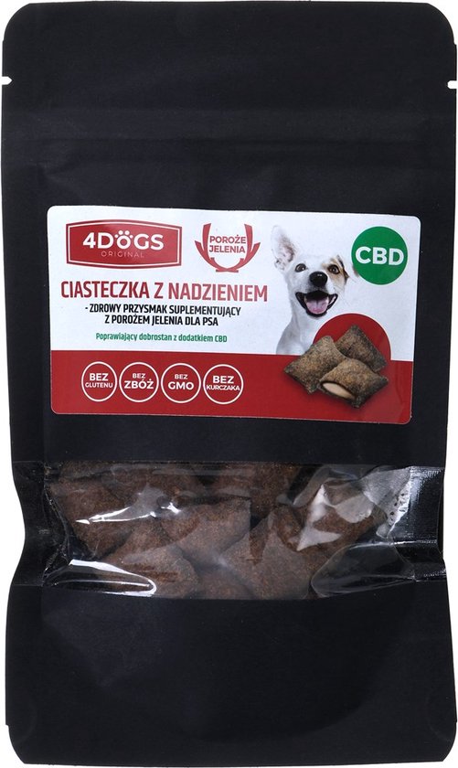 4DOGS Cookies with CBD - Hondensnack - 60g