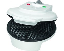 Clatronic Bomann WA 5018 CB Weiß Waffeleisen, 1200 Watt