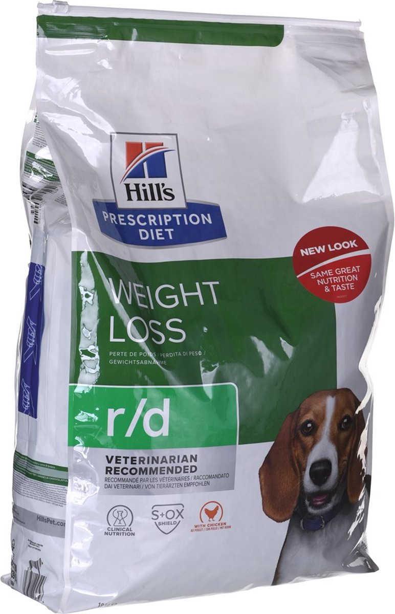 2x10kg R/D Weight Reduction Kip Hill's Prescription Diet Hondenvoer