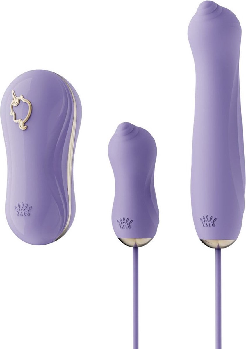 Goedkoopste Zalo - Sucking Vibrator with Pump and Different Attachments