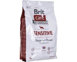 Brit Care Dog Sensitive Venison & Potato - Droog hondenvoer - 3kg