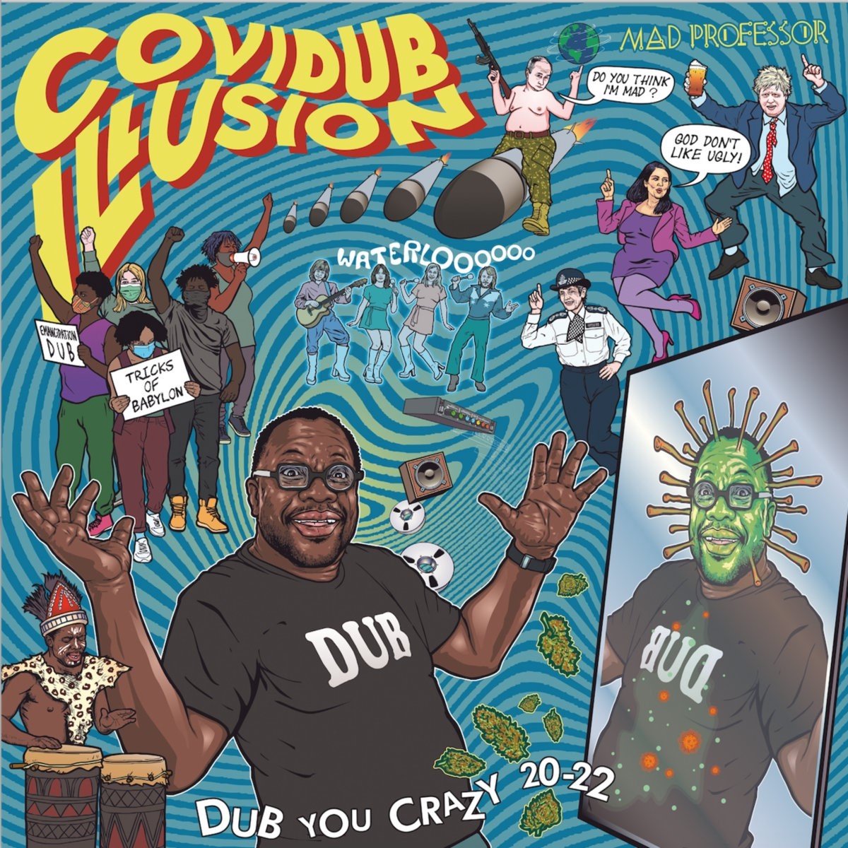 Mad Professor - Covidub Illusion-Dub You Crazy 20-22 (LP), Mad 