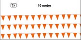 3x Bunting orange 10 mètres - Bunting Oranje party festival European Championships World Cup holland King's Day theme party football hockey sport