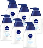 Nivea Handwash – Rich Moisture Soft - 6 x 250 ml - Handzeep - Voordeelverpakking