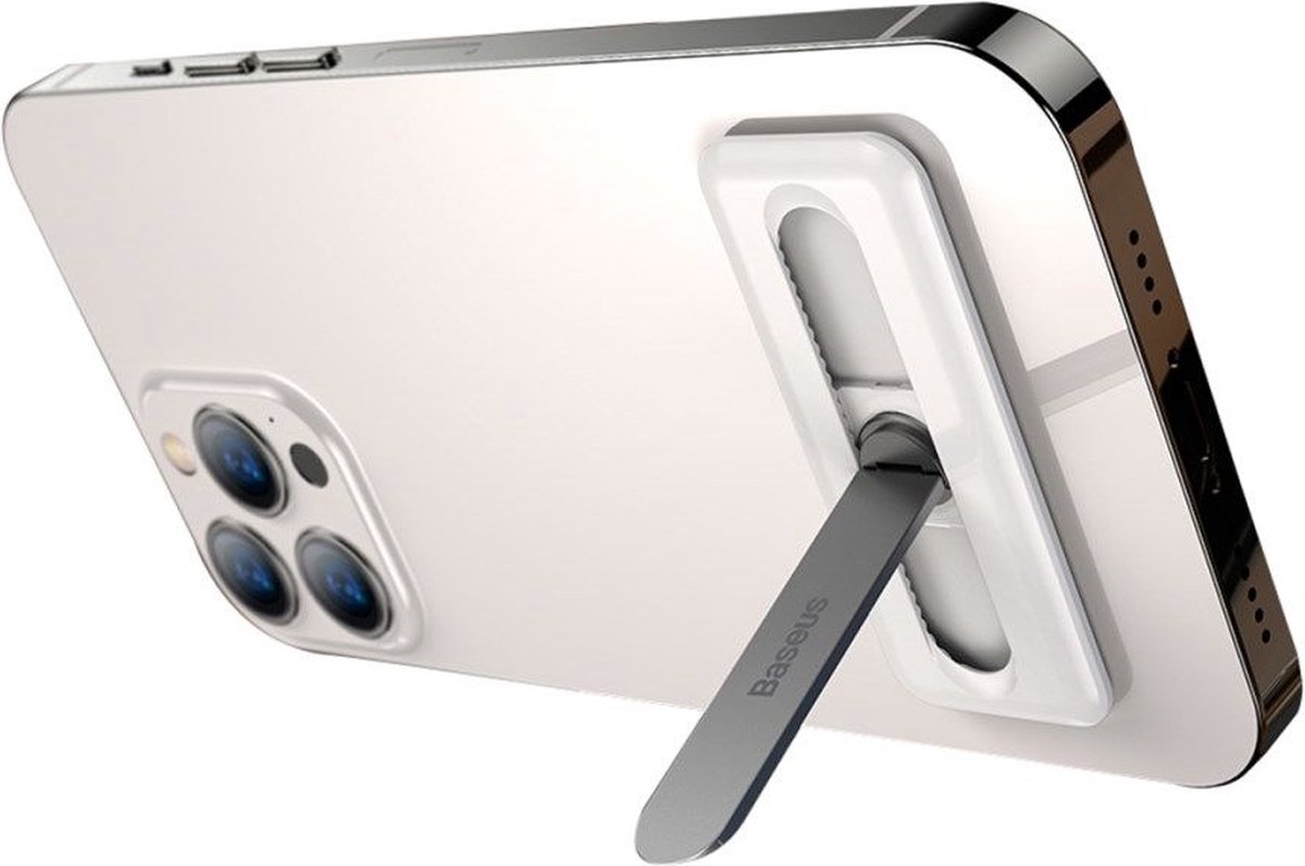 Baseus Kickstand voor Telefoonhoesjes Universele Standaard Wit