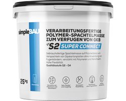SimpleBau Polymerspachtelmasse GKB S2 25KG, Voegpasta voor gipsplaten