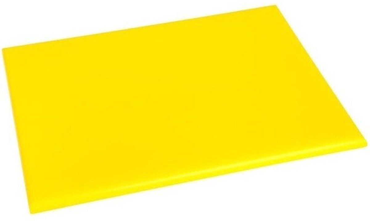 Hygiplas HDPE Snijplank Geel 300x225x12mm HC868 - Horeca