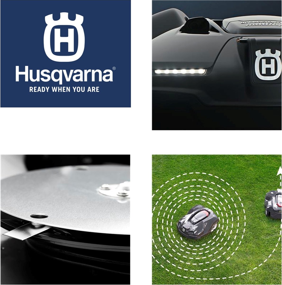 HUSQVARNA 415X Automower Robotmaaier tot 1500m² met GPS - afbeelding 3