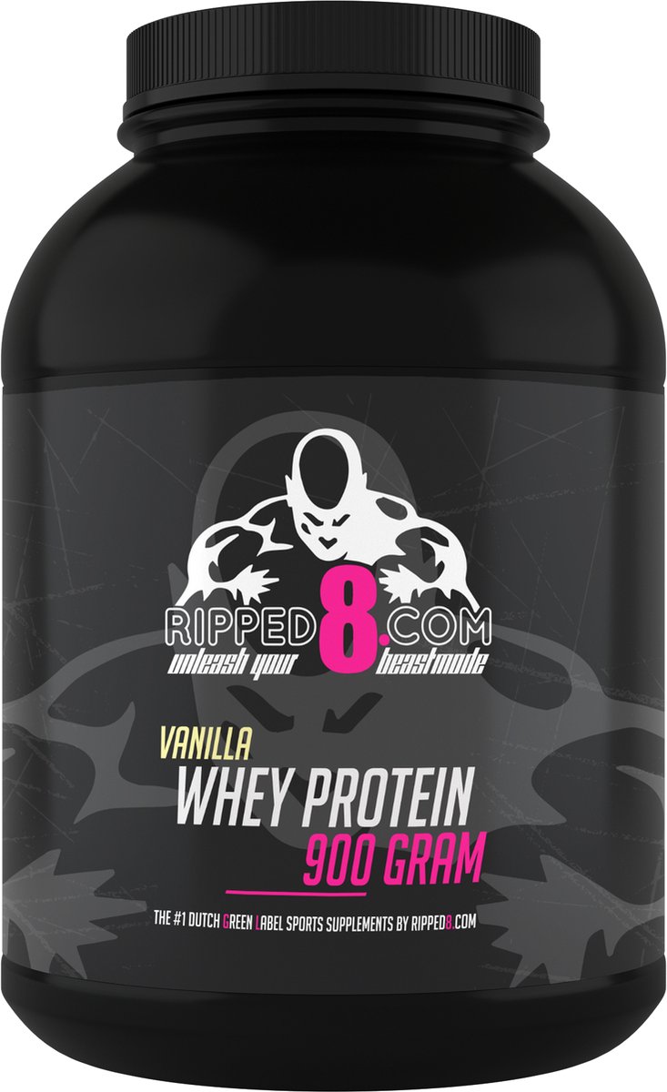 Ripped8 Whey Vanille Pink Label