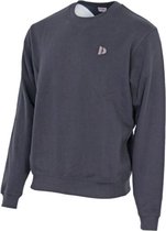 Donnay - Fleece sweater ronde hals Dean - Sporttrui - Heren - Maat L - Navy (010)