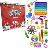 Fidget Toys Adventskalender 2021 - Fidget Toys 25 Stuks - Fidget Toys Pakket - Surprise Pop it! - Adventskalender Kinderen - Fidget Cube - Fidget Spinner - Fidget Toys Box - Fidgets