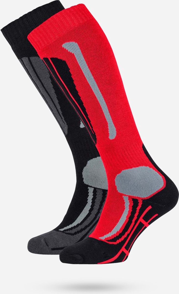 Falcon Max Junior Wintersportsokken Kids Unisex – 27-30 Rood