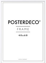 Fotolijst - Posterdeco - Premium Hout - Fotomaat 40x60 cm - Posterlijst - Fotolijstje - Wit