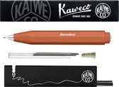 Kaweco - Vulpotlood 0,7 - Skyline Sport - Fox (Roodbruin) - Met doosje vullingen in glazen tube