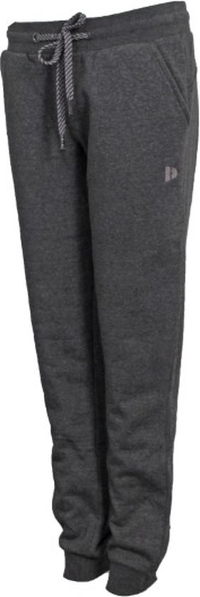 Pantalon de survêtement Donnay avec élastique Carolyn - Pantalon de sport - Femme - Taille XL - Gris foncé chiné (037)
