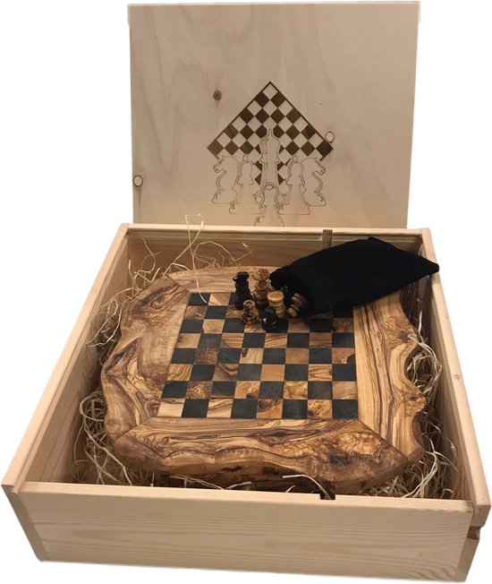 Afbeelding van het spel Schaakbord met Geschenkverpakking