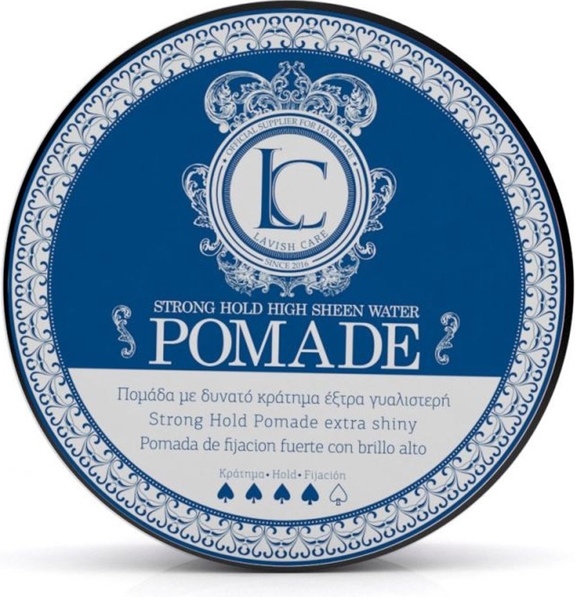 Lavish Care - Strong Hold High Sheen Water Pomade - Hairmade