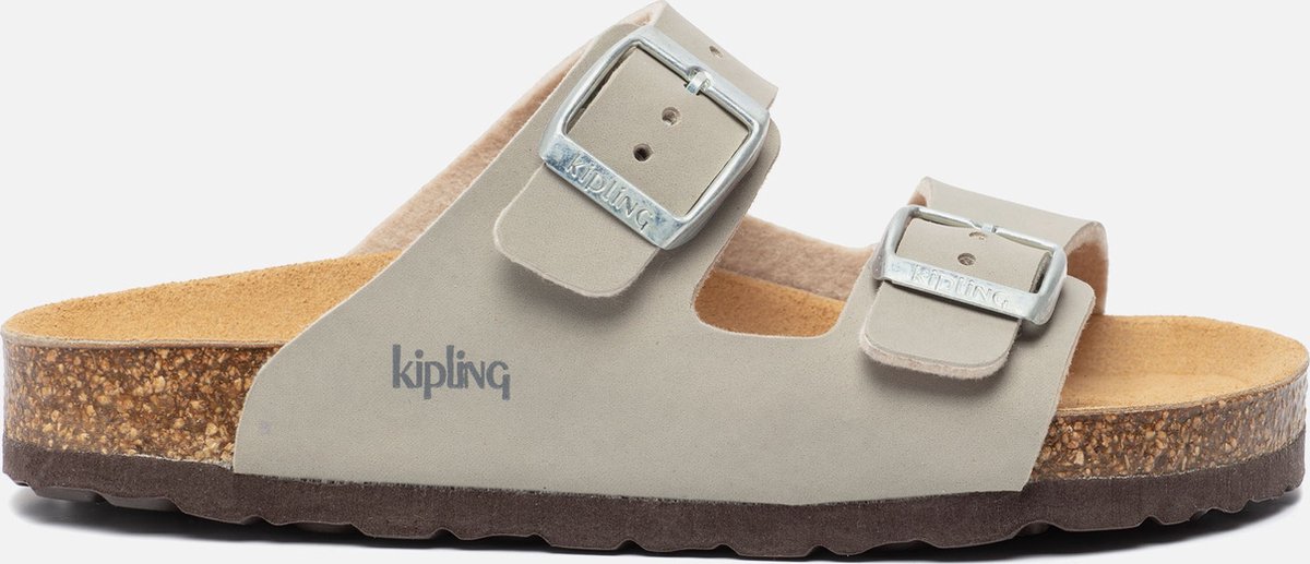 Kipling Petra slippers grijs - Maat 38