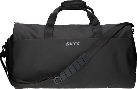 ONYX® Reistas 55L - Weekendtas met multifunctioneel opbergsysteem - Waterafstotend - Gevoerd laptopvak - Zwart