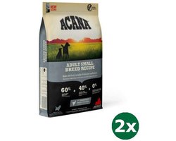 2x6 kg Acana dog adult small breed hondenvoer