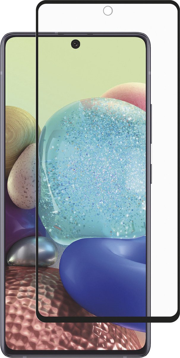 ShieldCase screenprotector geschikt voor Samsung Galaxy A72 3D screen protector - glazen screenprotector - gemakkelijk aan te brengen - bescherming tegen krassen & stoten