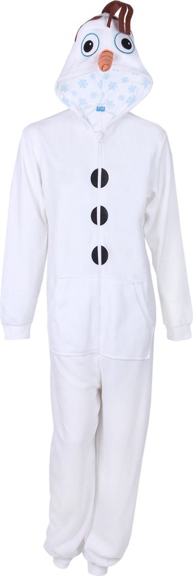 Eendelige pyjama voor senioren met rits aan de achterkant - Wintermodel - 9012 F - Anti-manipulatie (Vrouw, S