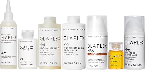 OLAPLEX ヘアケアセット No.0, 3, 4, 5, 8 Olaplex Super Bundle - No.0 & No.3 t/m No.8 - Complete