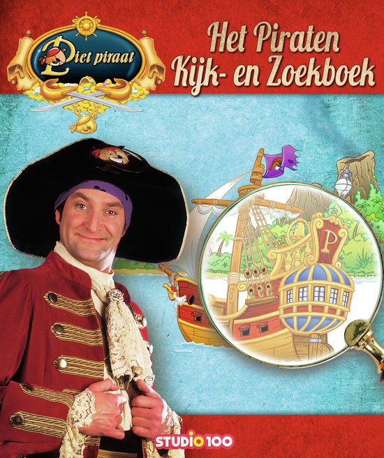 Piet Piraat - Het Piraten Kijk- en Zoekboek - cover