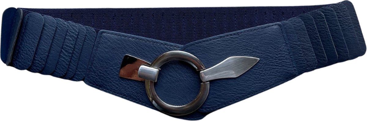 Tailleriem dames - Elastische tailleriem - Donker blauw - One size